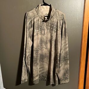 Under Armour Freedom 1/4 zip long sleeve Shirt 3XL